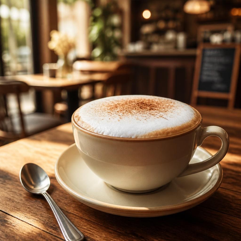 Cappucino dari Menu Tujuh Satu Kopi